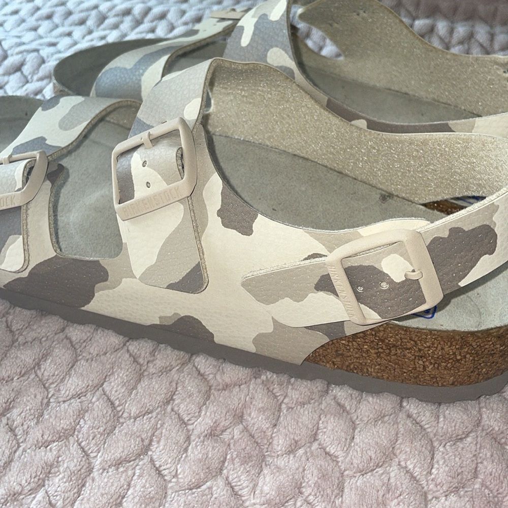 Birkenstock Milano Soft Footbed Desert Soil Gray & Taupe - Picture 4 of 6
